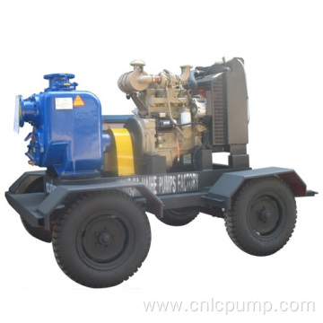 Self Priming diesel engine centrifugal Sewage Pump